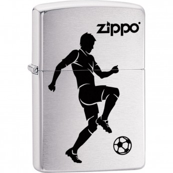 Зажигалка ZIPPO 200 SOCCER PLAYER 29201 Зажигалка ZIPPO 200 SOCCER PLAYER 29201